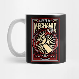 Mechanic, Vintage Retro Classic Mug